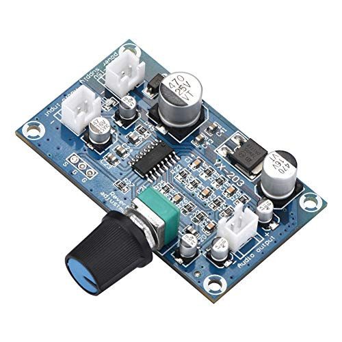Single Channel Microphone Reverberation Plate Lightweight Audio Power Amplifier Board DC6-15V