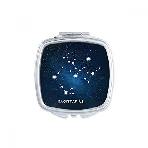 Sagittarius Constellation Zodiac Sign Square Mirror Portable Compact Pocket Makeup Double Sided Glass Sagittarius Constellation Zodiac Sign Square Mirror Portable Compact Pocket Makeup Double Sided Glass