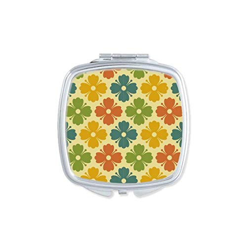 Candy Color Flowers Grass Petals Mirror Portable Compact Pocket Makeup Double Sided Glass Candy Color Flowers Grass Petals Mirror Portable Compact Pocket Makeup Double Sided Glass