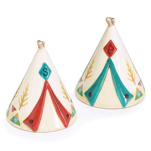 Burton & Burton Salt/Pepper Tent Shape Pair