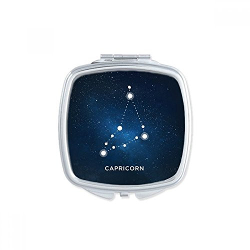 Capricorn Constellation Zodiac Sign Square Mirror Portable Compact Pocket Makeup Double Sided Glass Capricorn Constellation Zodiac Sign Square Mirror Portable Compact Pocket Makeup Double Sided Glass