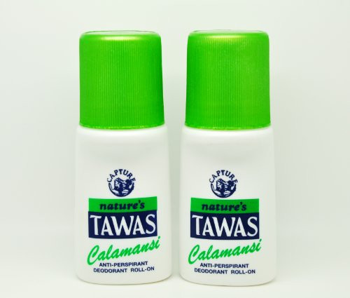 2 Natures Tawas Anti-Perspirant Deodorant Roll-on 2 x 50ml Calamansi
