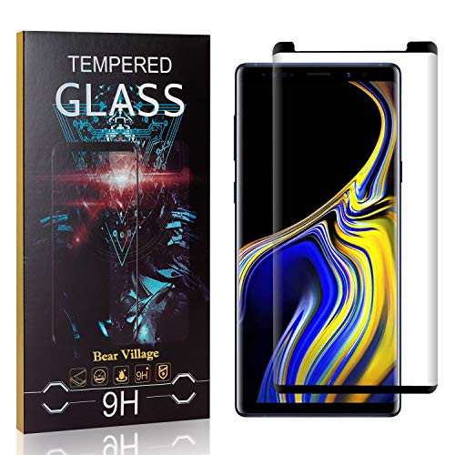 Screen Protector for Galaxy Note 9, Bear Village 9H Hardness Bubble Free Tempered Glass Screen Protector Film for Samsung Galaxy Note 9, 99.99 percent Clarity, 4 Pack Screen Protector for Galaxy Note 9, Bear Village 9H Hardness Bubble Free Tempered Glass Screen Protector Film for Samsung Galaxy Note 9, 99.99 percent Clarity, 4 Pack