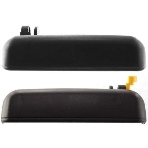 Exterior Door Handles Compatible with PASEO 96-98 Toyota Tercel 95-99 Set of 2 Front Left and Right Side Plastic Black