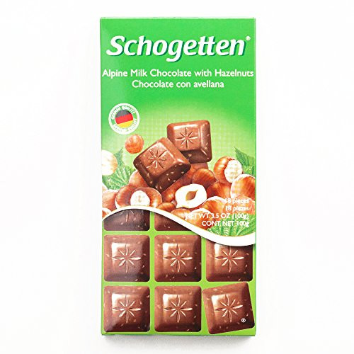 Schogetten Hazelnut Milk Chocolate Bar 3.5 oz each 2 Items Per Order, not per case Schogetten Hazelnut Milk Chocolate Bar 3.5 oz each 2 Items Per Order, not per case