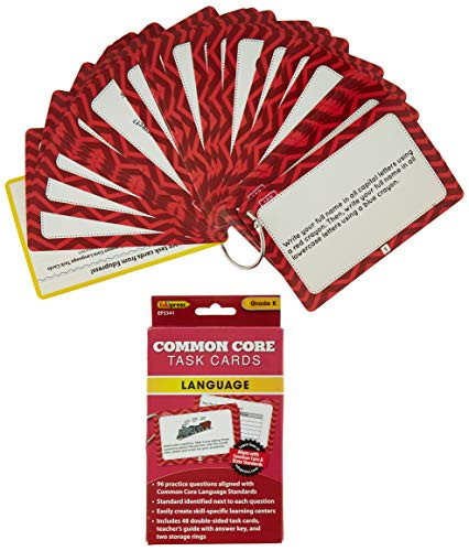 Common Core Language Task Cards Grade K EP63341