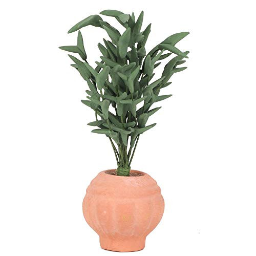 Miniature Dollhouse Plant, Bonsai 112 Decoration Simulated Room Decor Accessory for Home Office Decoration