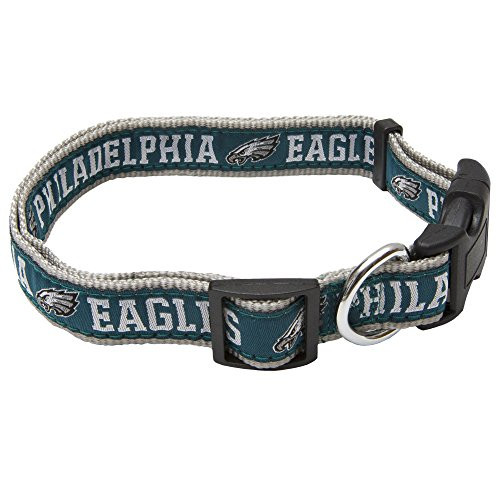 Pets First NFL DOG COLLAR Philadelphia Eagles Pet Collar, Medium