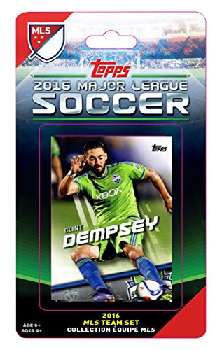 MLS Seattle Sounders 2016 Topps Set  and  Storage Album, White