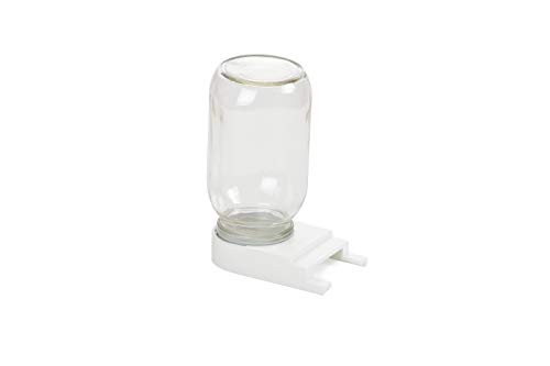 Little Giant Beehive Entrance Feeder Glass Jar Syrup Bee Feeder for Beekeeping 1 Quart Item No. ENTFDR