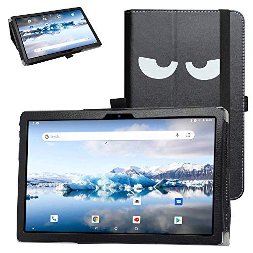 Bige for TECLAST P20HD Tablet Case,PU Leather Folio 2-Folding Stand Cover for 10.1inch  TECLAST P20HD /TECLAST M40 Tablet,Don't Touch
