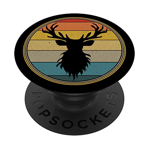 Deer Retro Vintage Sunset 60s 70s 80s Hunting PopSockets Grip and Stand for Phones and Tablets Deer Retro Vintage Sunset 60s 70s 80s Hunting PopSockets Grip and Stand for Phones and Tablets