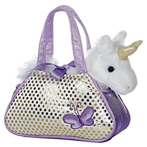 Aurora World 8-inch Fancy Pal Unicorn (Purple/White)