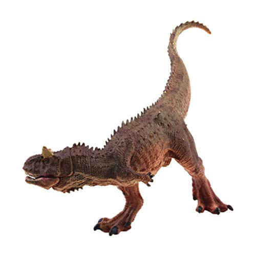NUOBESTY Realistic Dinosaur Figures Carnivorous Jurassic Period Dinosaurs Models Toys Educational Toys Set Jumbo Plastic Model Brown