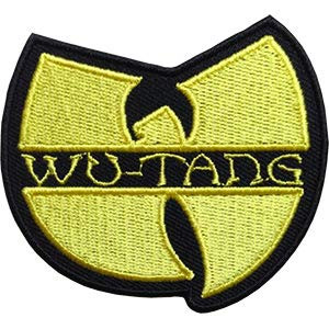 Wu-Tang Clan Logo - Sew Iron on, Embroidered Original Artwork - Patch - 3inch  X 3.6inch