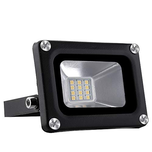 10W LED Flood Light, 3000KWarm White Floodlight , IP65 Waterproof Super Bright Work Lights, CE and ROHS Certified Outdoor Security Lighting for Garage, Garden, Playground 110V 10 10W LED Flood Light, 3000KWarm White Floodlight , IP65 Waterproof Super Bright Work Lights, CE and ROHS Certified Outdoor Security Lighting for Garage, Garden, Playground 110V 10