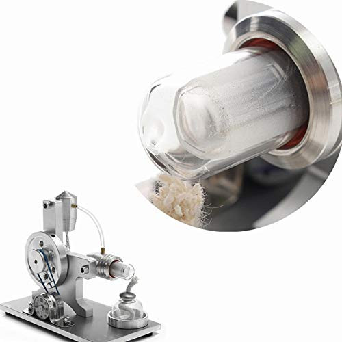 Raitron Glass Tube Spare Part for Stirling Engine Model Physical Motor Power Generator External Combustion Raitron Glass Tube Spare Part for Stirling Engine Model Physical Motor Power Generator External Combustion