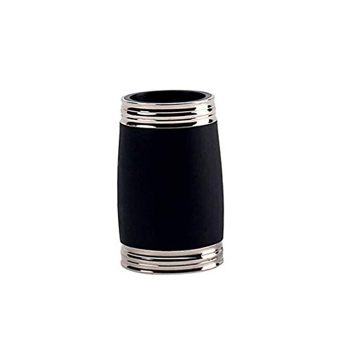 Milisten Clarinet Tuning Tube Clarinet Barrel Two Section Tube E Flat Clarinet Parts Accessories 50mm Black