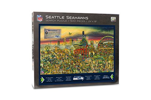 NFL Seattle Seahawks Find Joe Journeyman 500-piece Puzzle