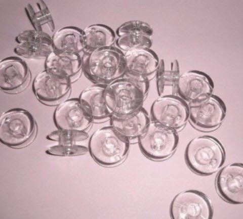 Cutex Brand Pack of 30 Singer Class 66 Sewing Machine Plastic Bobbin 172336