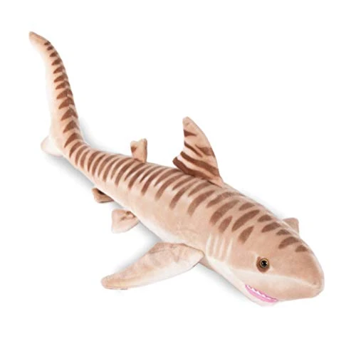 Real Planet Tiger Shark 24inch  Inch Realistic Soft Plush