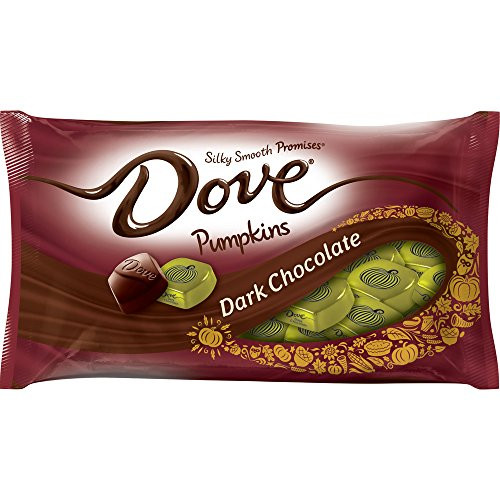 DOVE PROMISES Dark Chocolate Harvest Pumpkin Halloween Candy 8.87-Ounce Bag