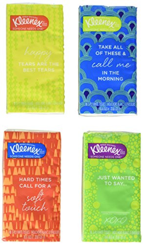 Kleenex Kimberly-Clark Kleenex White Facial Tissue, 32 Count - 10 3-ply white