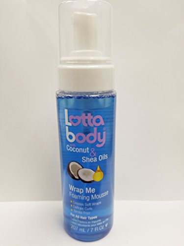 Lottabody With Coconut  and  Shea Oils Wrap Me Foaming Mousse 7 oz