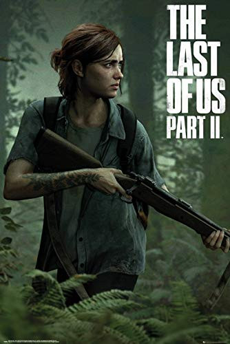 The Last Of Us Part II - Gaming Poster Game Cover - Ellie Size 24 x 36 inches