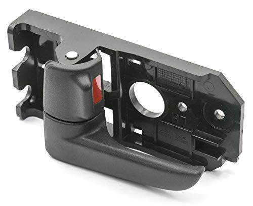 Otois Interior Front/Rear Left Driver Side Inside Door Handle 82610-2F000 Textured Black for Kia Spectra Spectra5 Cerato 2004 2009