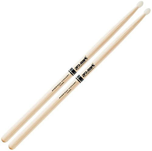 Pro-Mark TX5BN Drum Sticks - Hickory 5B, Nylon Tip