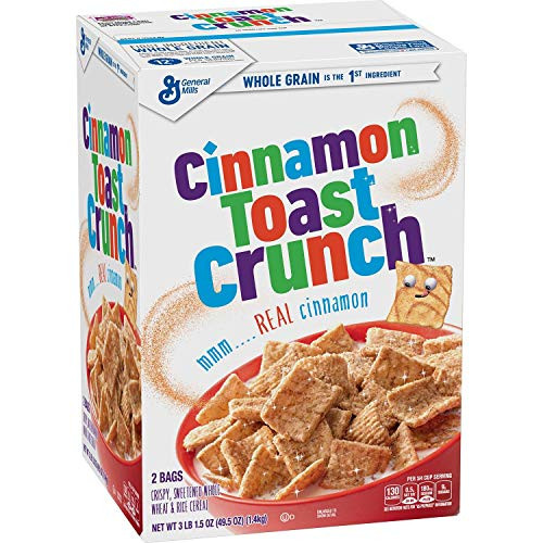 Cinnamon Toast Crunch Cereal 49.5 oz. box vevo Cinnamon Toast Crunch Cereal 49.5 oz. box vevo