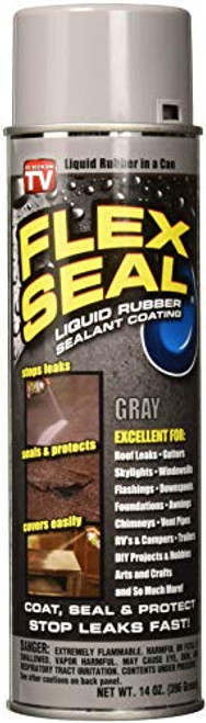 Flex Seal Spray Rubber Sealant Coating, 14-oz, Gray