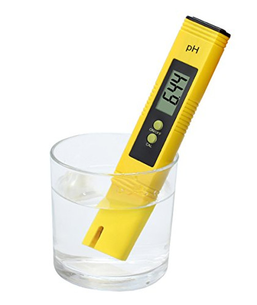 Tanice Digital PH Meter LCD PH Tester 0.01 PH High Accuracy Water Quality Tester for Household Drinking Water, Swimming Pools, Aquariums, Hydroponics