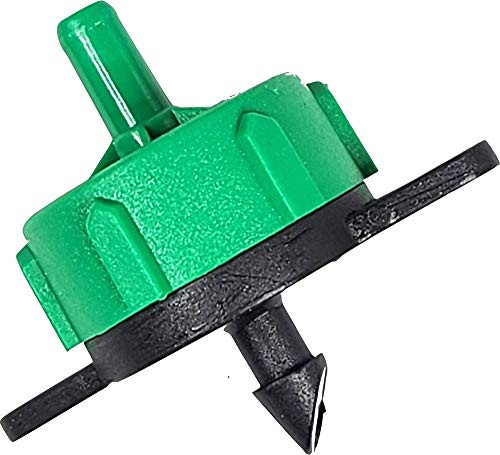 One Stop Outdoor 50-Pack - 1/2 Gallon Per Hour Pressure Compensating Drip Emitters - Premium Drippers for Drip Irrigation 1/2 Gallon Per Hour