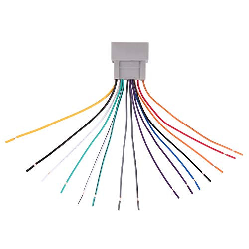 BASIKER Car Radio Wiring Harness Fit for 2008-up Honda Vehicle Aftermarket Stereo Install BASIKER Car Radio Wiring Harness Fit for 2008-up Honda Vehicle Aftermarket Stereo Install