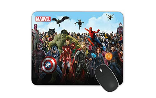 JNKPOAI A Variety of Cartoon Printing Mouse Pad Marvel Series Animation Mouse Pad Anti-Slip Mouse Pad for Office Computer Game Mouse Pad Marvel