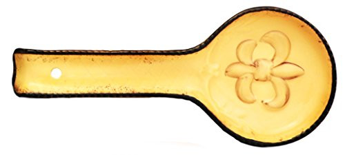 Tuscany Colorful Hand Painted Fleur De Lis Design **Get the Entire Collection** (SPOON REST)