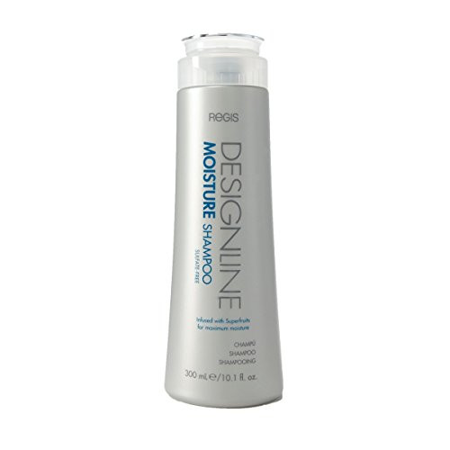 Moisture Shampoo, 10.1 oz - Regis DESIGNLINE - Sulfate Free Formula Gently Moisturizes and Cleanses Hair to Keep Hair Color Safe and Healthy