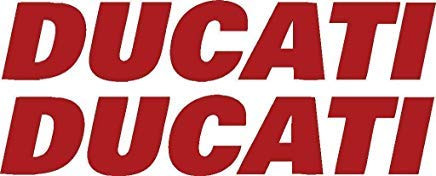 YWS Vinyl Stickers Decal - Ducati Motorcycle Quantity Fading Logo - Stickers Laptop Car Truck Window Bumper Notebook SMA4580