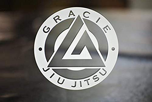 Vinyl Sticker Gracie Jiu Jitsu Die Cut Gear for Laptop Car or Truck Bumper Custom Vintl Stickers Cup Window BT2696