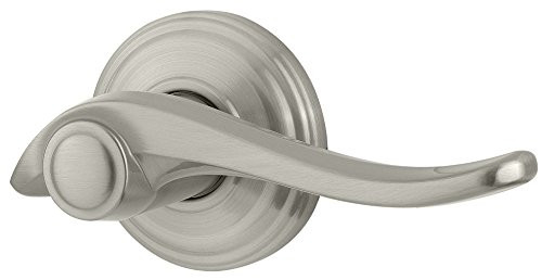 Kwikset Avalon Right-Handed Half-Dummy Lever in Satin Nickel