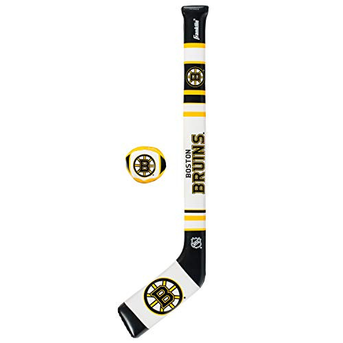 Franklin Sports Boston Bruins NHL Mini Soft Hockey Stick Set - NHL Team Soft Foam Mini Hockey Stick and Ball Set - Great Toy for Kids Franklin Sports Boston Bruins NHL Mini Soft Hockey Stick Set - NHL Team Soft Foam Mini Hockey Stick and Ball Set - Great Toy for Kids