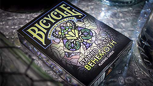 MJM Bicycle Stained Glass Behemoth Playing Cards