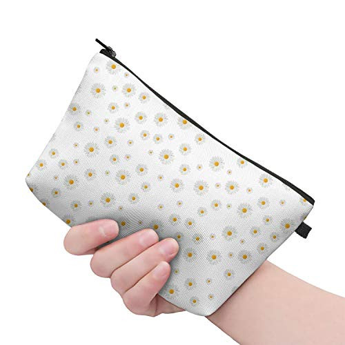 Daisy Daisies Flower Cosmetic Bag Makeup Bag Office Storage Organizer Daisy Daisies Flower Cosmetic Bag Makeup Bag Office Storage Organizer