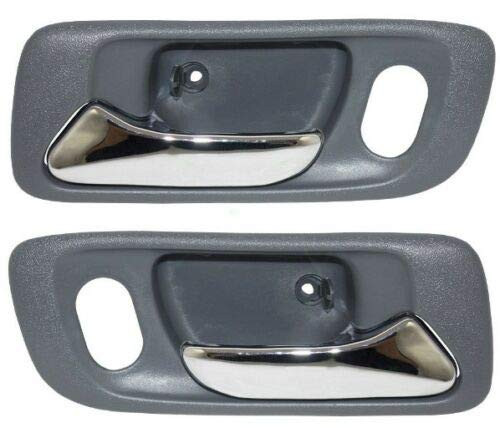 Parts N Go 1998-2002 Accord Sedan Odyssey Door Handle Front Inner Gray Passenger  and  Driver Side Left/Right Hand - 72165S84A01ZB, HO1352124