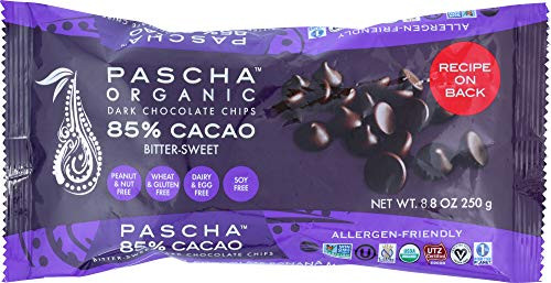 Pascha NOT A CASE Organic Bitter-Sweet Dark Chocolate Chips