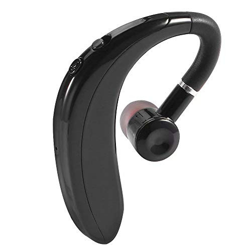 Paddsun Bluetooth Headset, Wireless Noise Cancelling Trucker Headset Earpiece Business Earphone with Mic for Business/Office/Driving