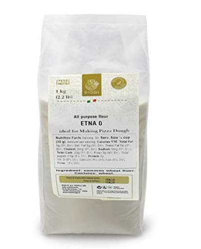 Flour - Organic Sicilian Flour - For all purpose - Set of 2 Kg  lbs 1.1  each