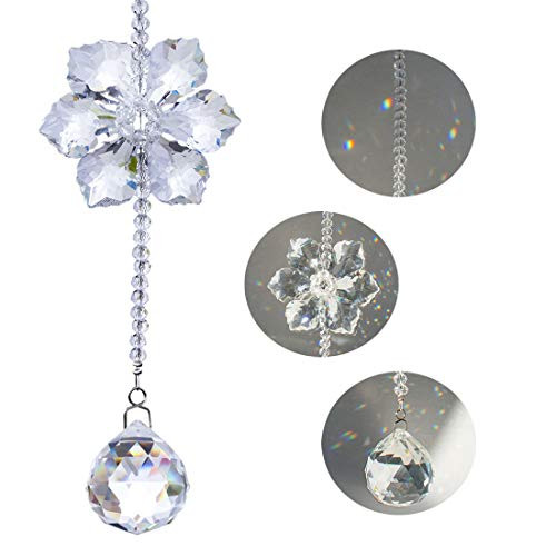 Crystals Ball Prisms Suncatcher Hanging Ornament Rainbow Glass Sun Catcher for Home,Window Decoration